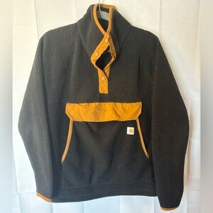 Men’s Carhartt Sherpa Fleece Pullover - Size L